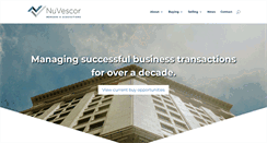 Desktop Screenshot of nuvescor.com